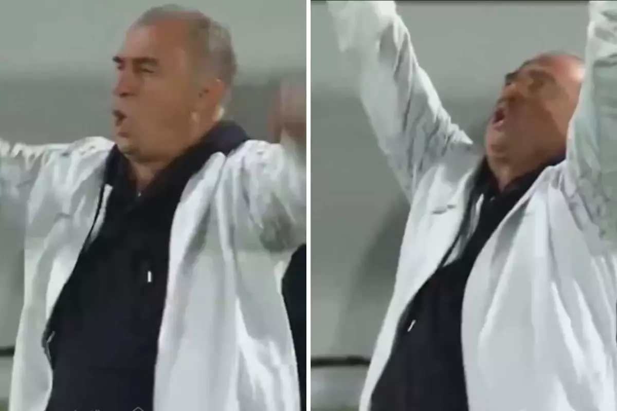 Ağzından çıkan kelimeye dikkat: Herkes Fatih Terim'in gol sevincini konuşuyor